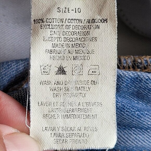 Y2K Tommy Hilfiger Jeans Sz 10 Women's Boyfriend Jeans Light Wash 2005 Casual - Picture 10 of 12